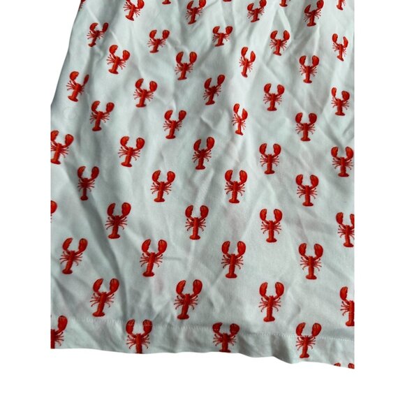 KENNY FLOWERS Limited Edition Lobster Print Short Sleeve Button Down Shirt Size - Picture 3 of 6